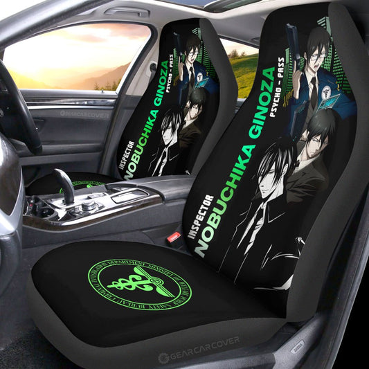 Nobuchika Ginoza Car Seat Covers Custom Psycho-Pass Car Accessories - Gearcarcover - 2