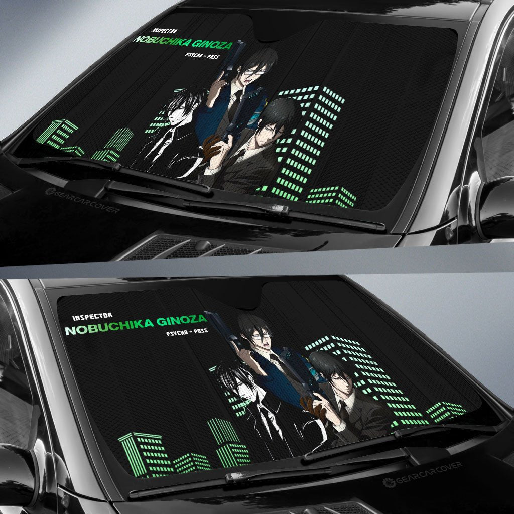 Nobuchika Ginoza Car Sunshade Custom Psycho-Pass Car Accessories - Gearcarcover - 2