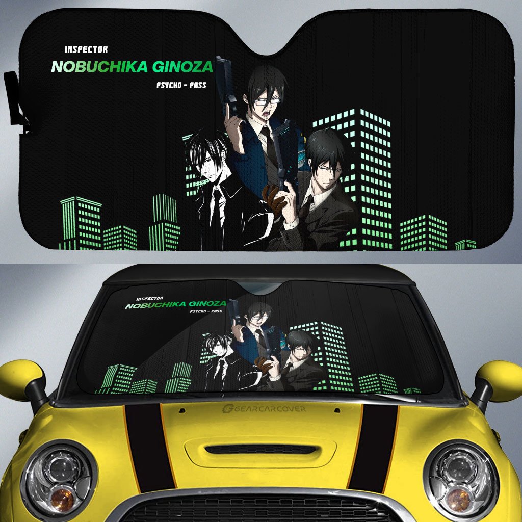 Nobuchika Ginoza Car Sunshade Custom Psycho-Pass Car Accessories - Gearcarcover - 1