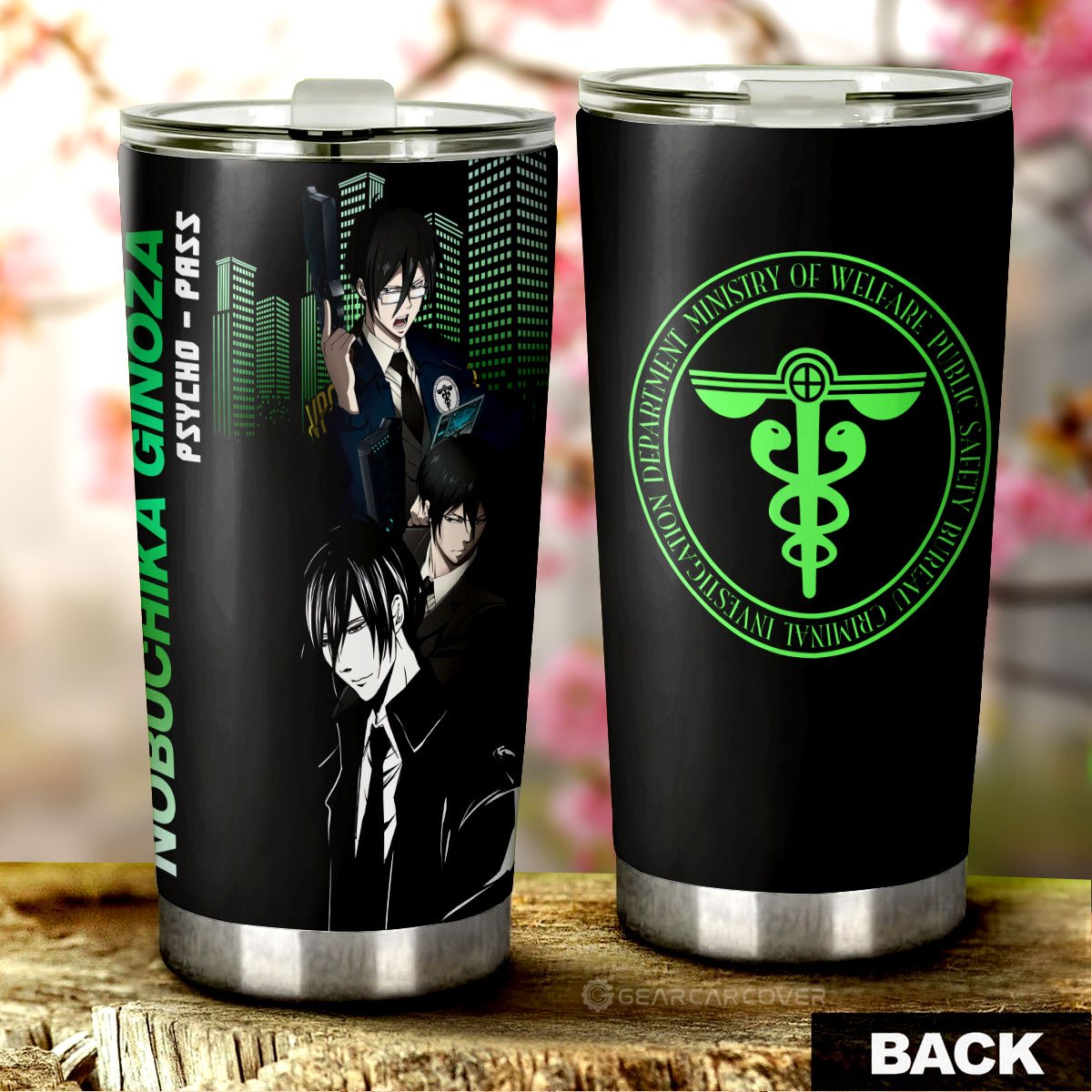 Nobuchika Ginoza Tumbler Cup Custom Psycho-Pass Car Accessories - Gearcarcover - 1