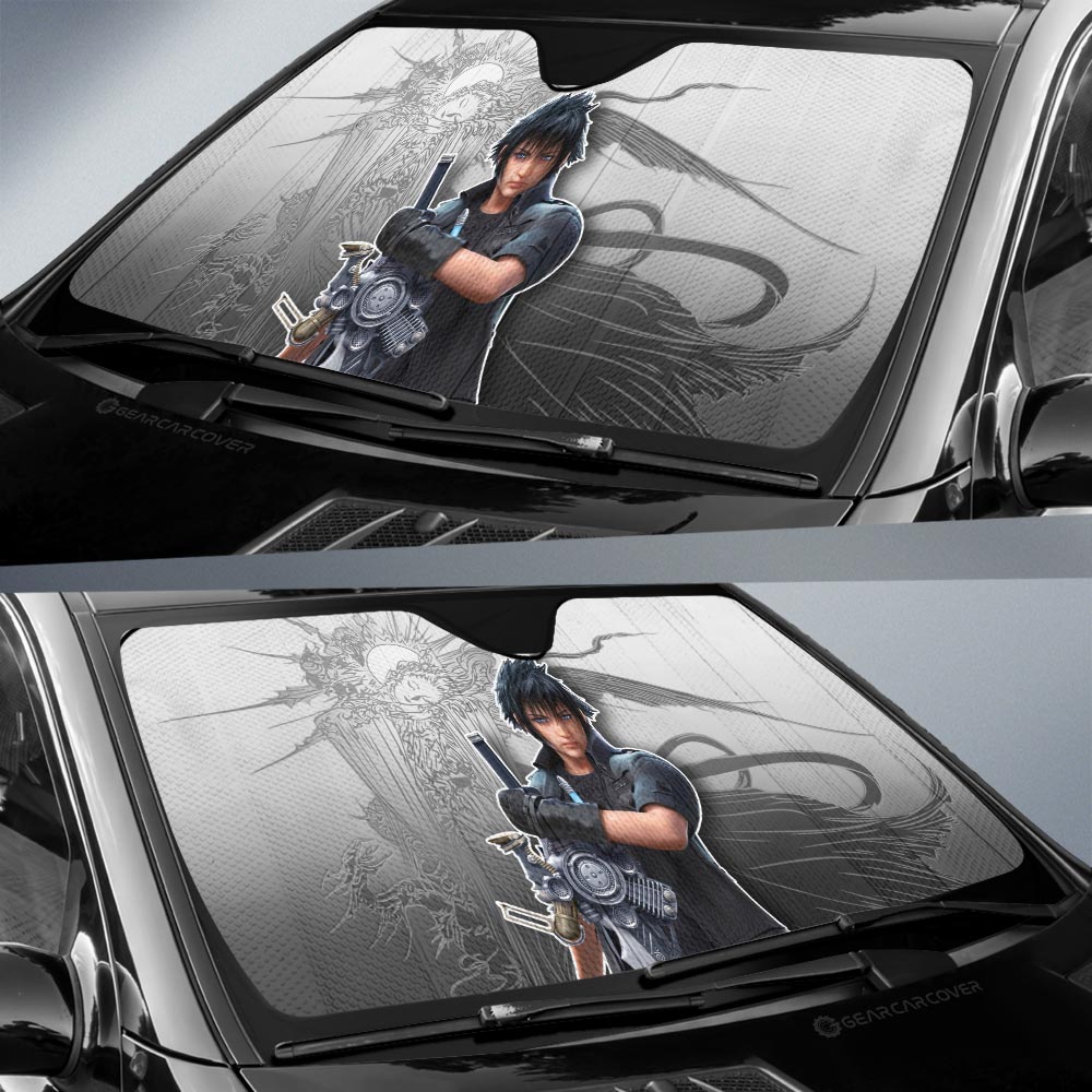 Noctis Lucis Caelum Car Sunshade Custom Car Accessories - Gearcarcover - 2