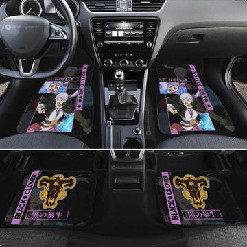 Noelle Silva Car Floor Mats Custom Black Clover Anime - Gearcarcover - 1