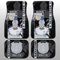 Nozel Silva Car Floor Mats Custom Black Clover Anime - Gearcarcover - 2