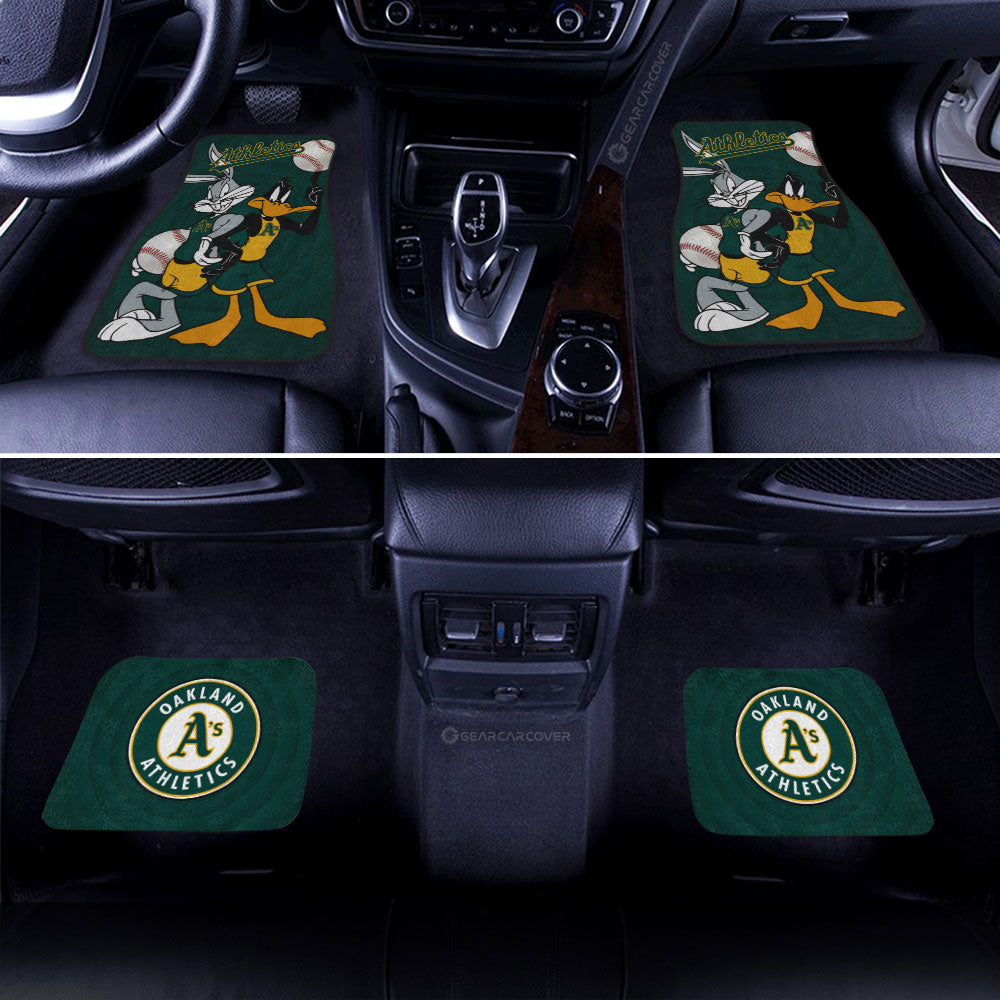 Oakland Athletics Car Floor Mats Custom Car Accessories - Gearcarcover - 2