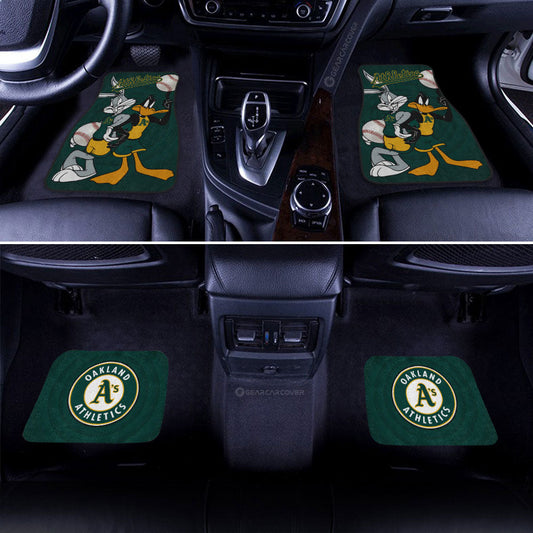 Oakland Athletics Car Floor Mats Custom Car Accessories - Gearcarcover - 2