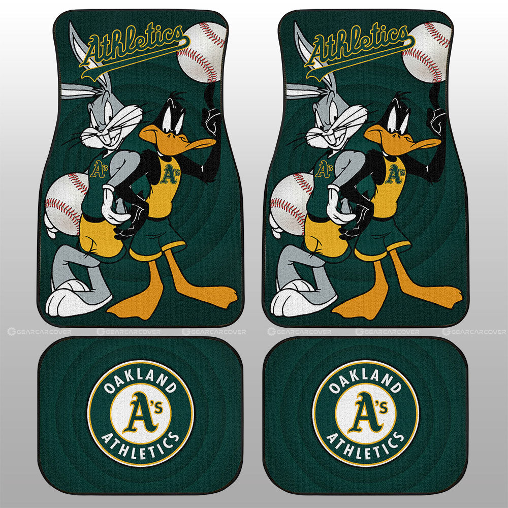 Oakland Athletics Car Floor Mats Custom Car Accessories - Gearcarcover - 1