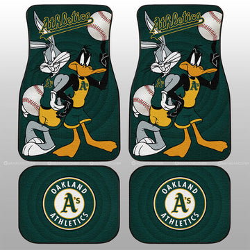 Oakland Athletics Car Floor Mats Custom Car Accessories - Gearcarcover - 1