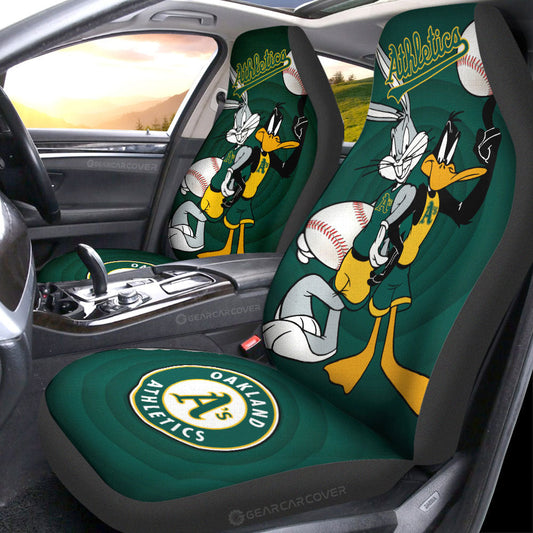 Oakland Athletics Car Seat Covers Custom Car Accessories - Gearcarcover - 1