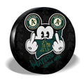 Oakland Athletics Spare Tire Covers Custom Car Accessories - Gearcarcover - 3