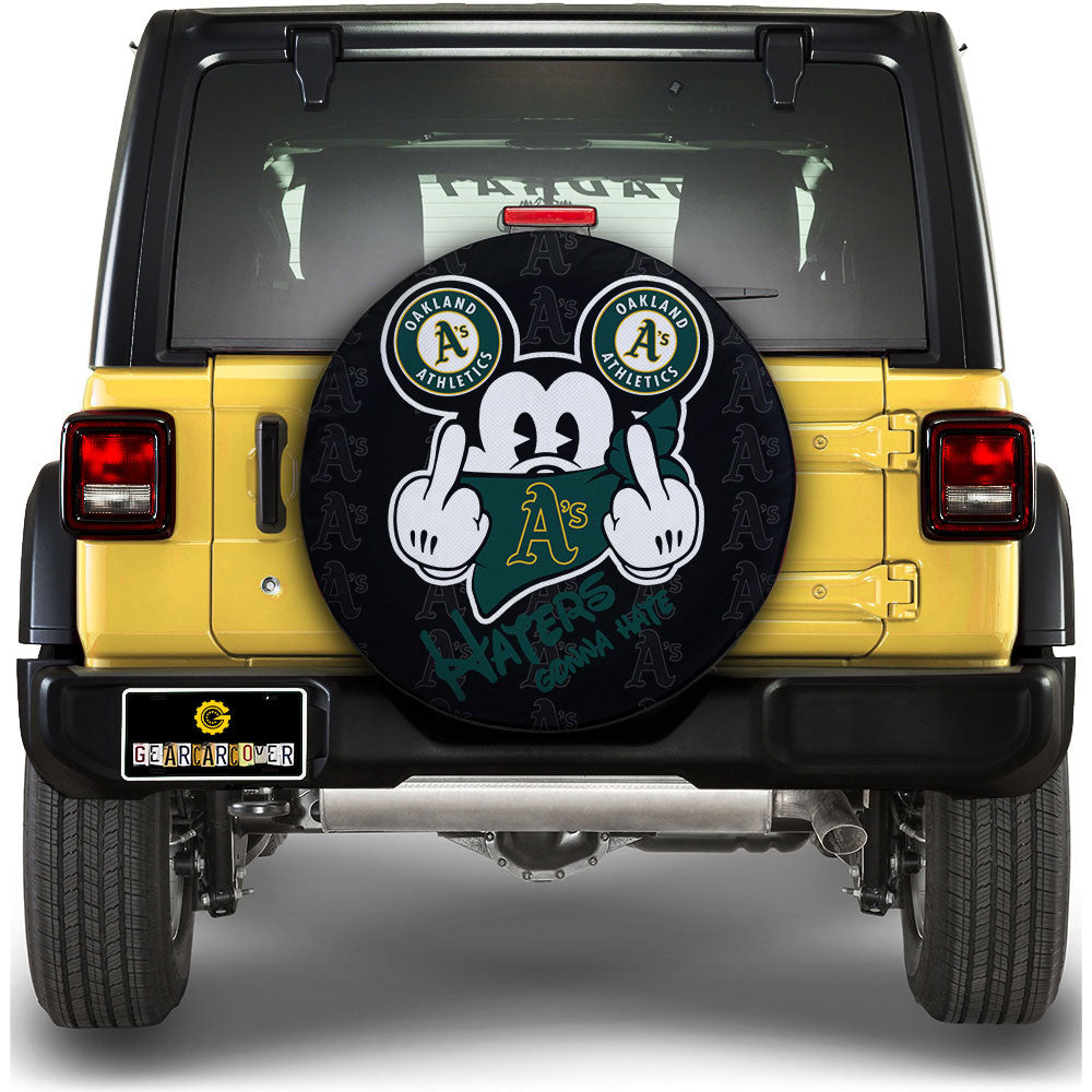 Oakland Athletics Spare Tire Covers Custom Car Accessories - Gearcarcover - 1