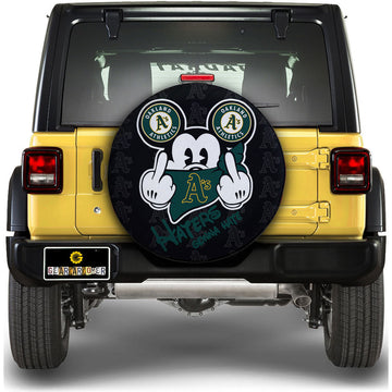 Oakland Athletics Spare Tire Covers Custom Car Accessories - Gearcarcover - 1