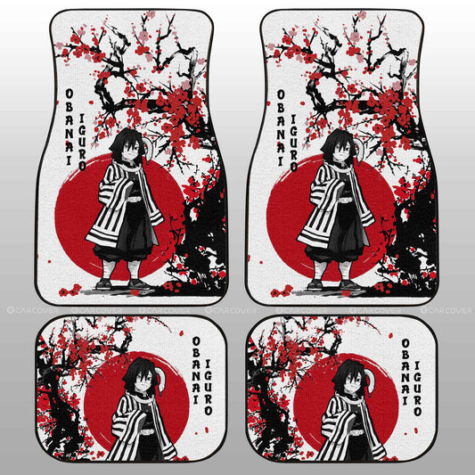 Obanai Car Floor Mats Custom Japan Style Car Interior Accessories - Gearcarcover - 2