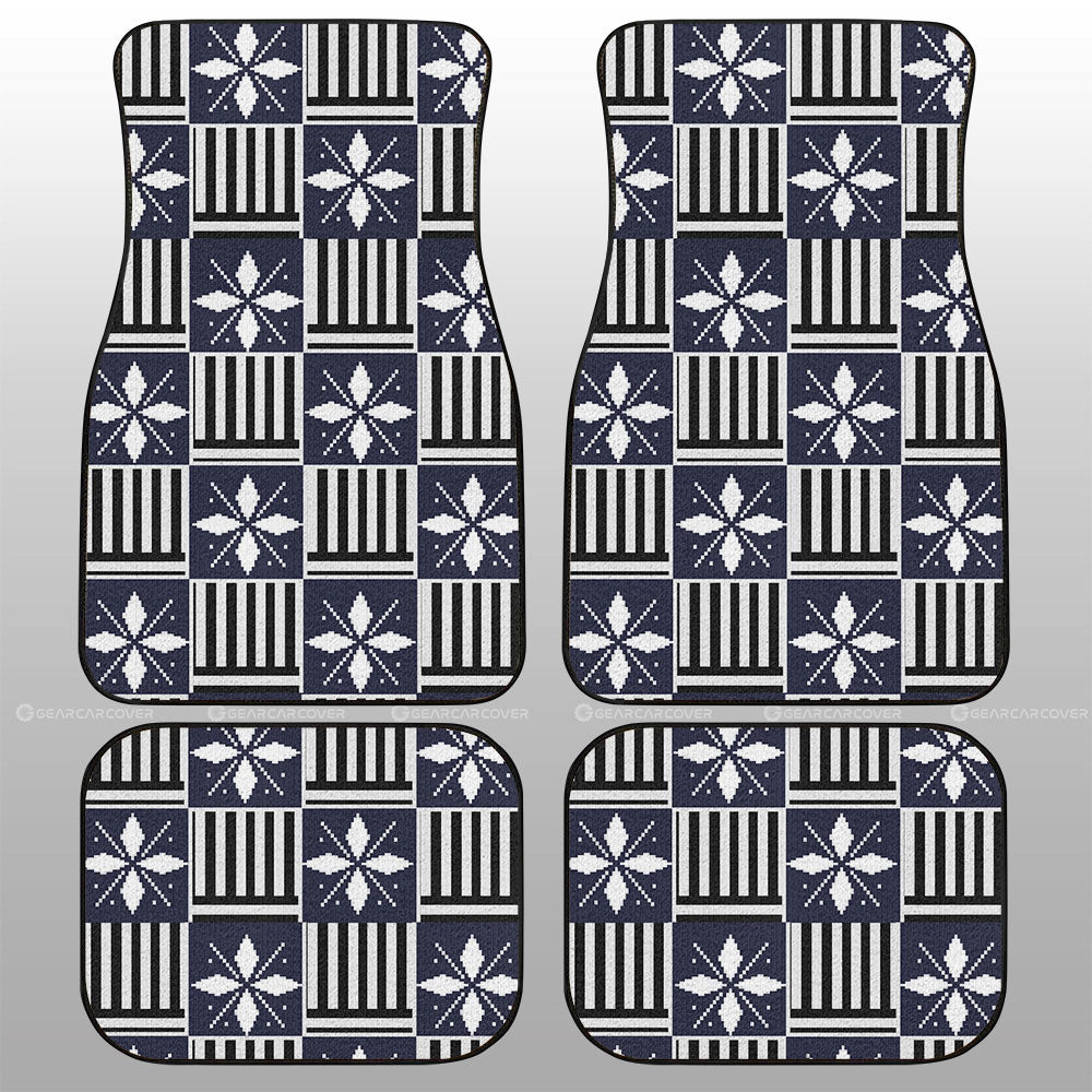 Obanai Iguro Car Floor Mats Custom Anime Car Accessories - Gearcarcover - 1