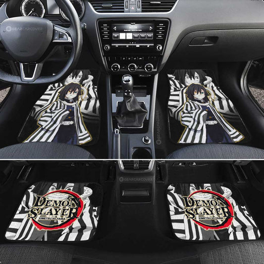 Obanai Iguro Car Floor Mats Custom Car Accessories - Gearcarcover - 2