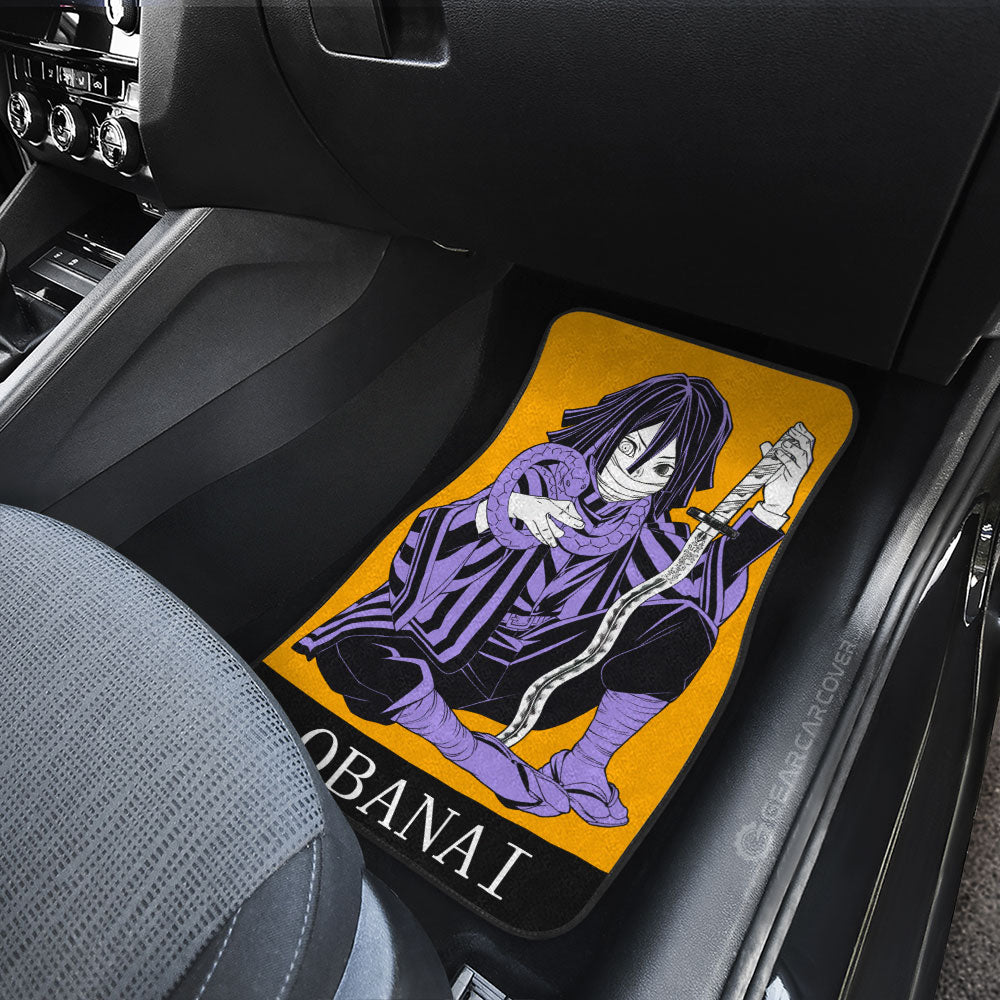 Obanai Iguro Car Floor Mats Custom Car Accessories - Gearcarcover - 4