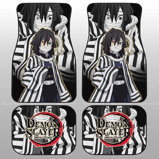 Obanai Iguro Car Floor Mats Custom Car Accessories - Gearcarcover - 1