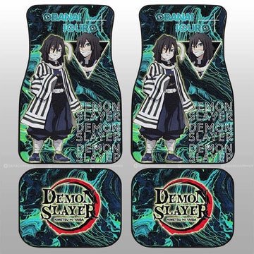 Obanai Iguro Car Floor Mats Custom Car Accessories - Gearcarcover - 1