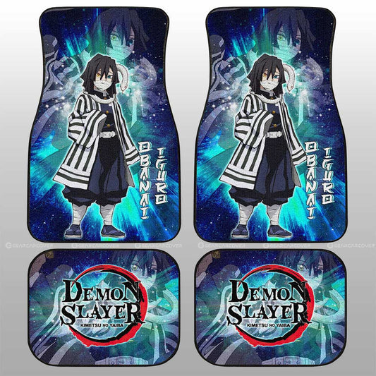 Obanai Iguro Car Floor Mats Custom Characters Car Accessories - Gearcarcover - 1