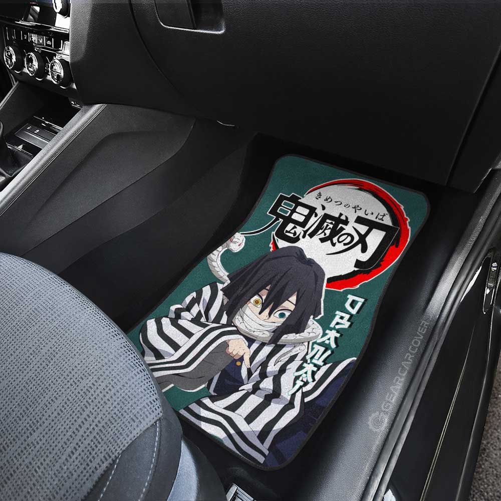 Obanai Iguro Car Floor Mats Custom Demon Slayer Anime Car Accessories - Gearcarcover - 3