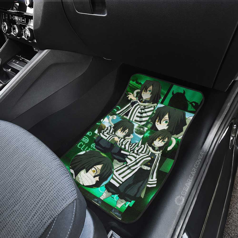 Obanai Iguro Car Floor Mats Custom - Gearcarcover - 3