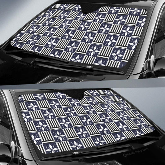 Obanai Iguro Car Sunshade Custom Anime Car Accessories - Gearcarcover - 2