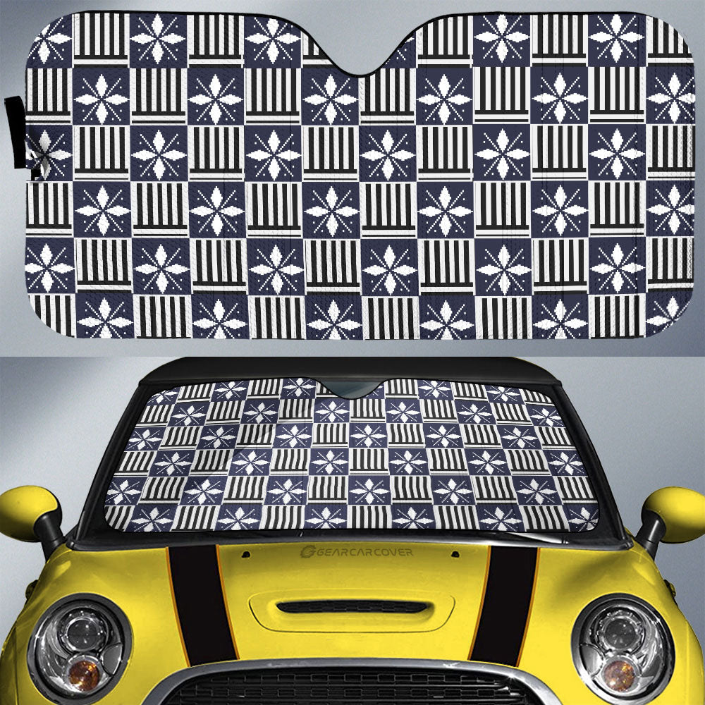 Obanai Iguro Car Sunshade Custom Anime Car Accessories - Gearcarcover - 1