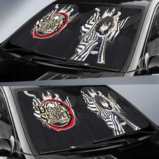 Obanai Iguro Car Sunshade Custom Car Accessories - Gearcarcover - 2