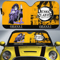 Obanai Iguro Car Sunshade Custom Car Accessories Manga Style - Gearcarcover - 1