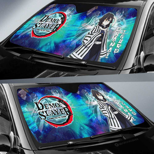 Obanai Iguro Car Sunshade Custom Characters Car Accessories - Gearcarcover - 2
