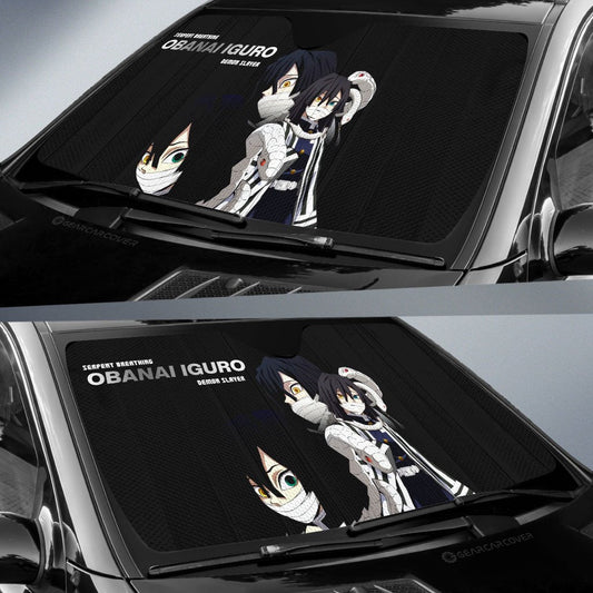 Obanai Iguro Car Sunshade Custom - Gearcarcover - 2