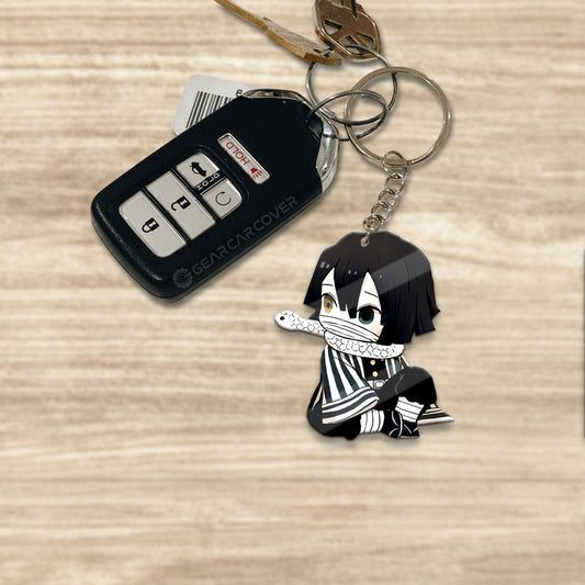 Obanai Iguro Keychain Custom Car Accessories - Gearcarcover - 1