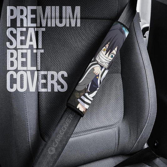 Obanai Iguro Seat Belt Covers Custom Car Accessoriess - Gearcarcover - 2