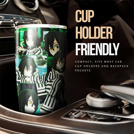 Obanai Iguro Tumbler Cup Custom - Gearcarcover - 2