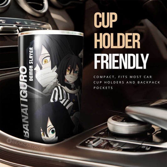 Obanai Iguro Tumbler Cup Custom - Gearcarcover - 2