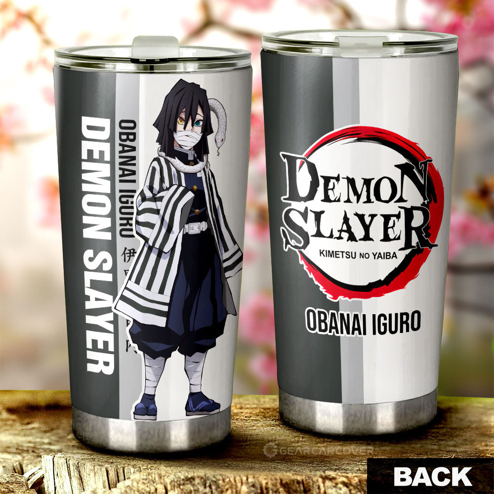 Obanai Iguro Tumbler Cup Custom - Gearcarcover - 3