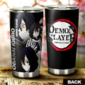Obanai Iguro Tumbler Cup Custom - Gearcarcover - 3