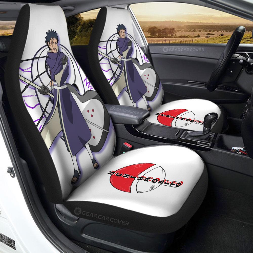 Obito Car Seat Covers Custom For Anime Fans - Gearcarcover - 1