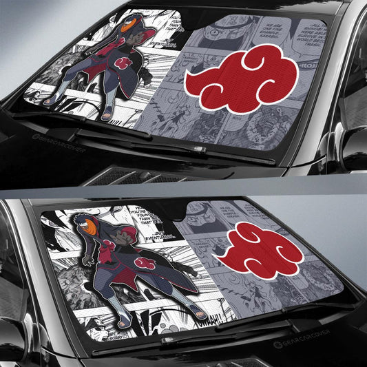 Obito Car Sunshade Custom Mix Manga Car Accessories - Gearcarcover - 2