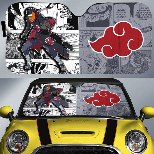 Obito Car Sunshade Custom Mix Manga Car Accessories - Gearcarcover - 1