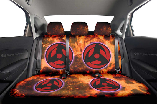 Obito Mangekyo Sharingan Car Back Seat Cover Custom Tie Dye Style - Gearcarcover - 2