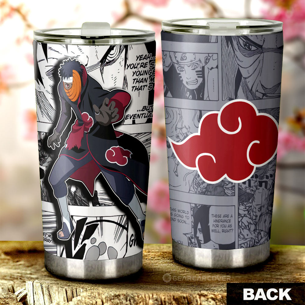 Obito Tumbler Cup Custom Anime Car Accessories Mix Manga - Gearcarcover - 3