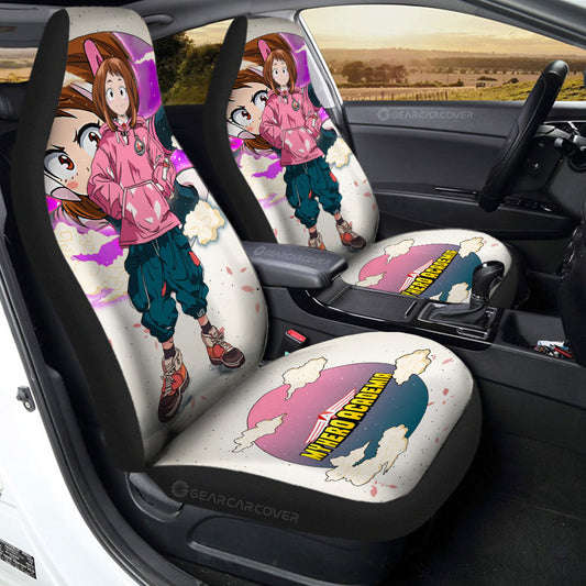Ochaco Uraraka Car Seat Covers Anime Collection - Gearcarcover - 2