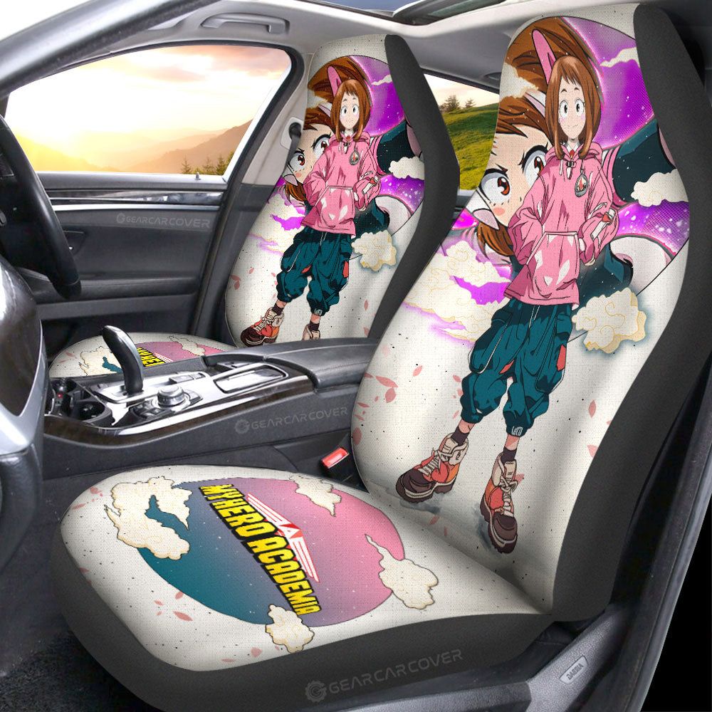 Ochaco Uraraka Car Seat Covers Anime Collection - Gearcarcover - 1