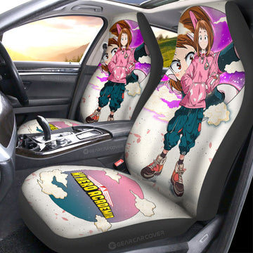 Ochaco Uraraka Car Seat Covers Anime Collection - Gearcarcover - 1
