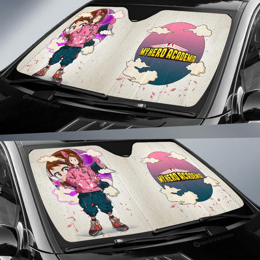 Ochaco Uraraka Car Sunshade Anime Collection - Gearcarcover - 2