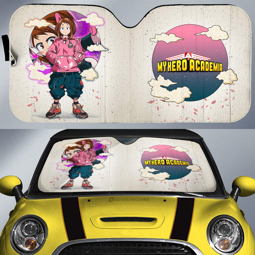 Ochaco Uraraka Car Sunshade Anime Collection - Gearcarcover - 1