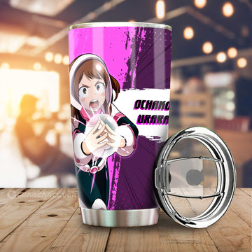 Ochaco Uraraka Tumbler Cup Custom For Fans - Gearcarcover - 1