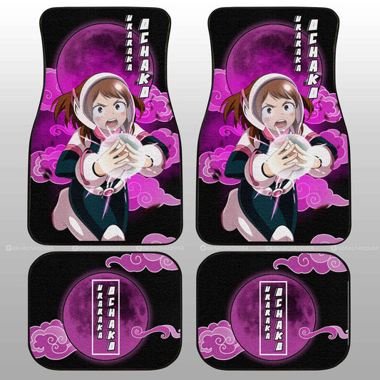 Ochako Uraraka Car Floor Mats Custom Car Interior Accessories - Gearcarcover - 2