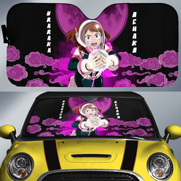 Ochako Uraraka Car Sunshade Custom Car Accessories - Gearcarcover - 1