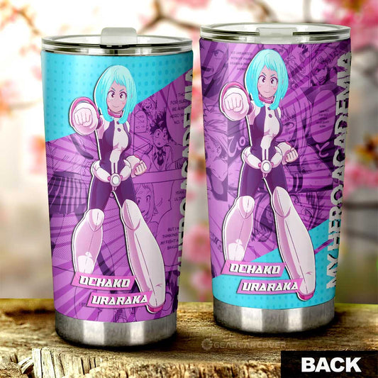 Ochako Uraraka Tumbler Cup Custom Car Interior Accessories - Gearcarcover - 2